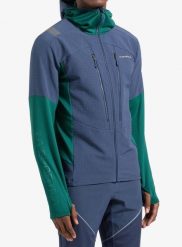 Bluza z kapturem męska La Sportiva Session Tech Hoody. Niebieskie bluzy z kapturem męskie La Sportiva, m, z materiału. Za 636.89 zł.