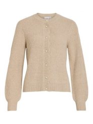 Vila Kardigan w kolorze beżowym rozmiar: XL. Brązowe kardigany damskie Vila, xl, bez wzorów. Za 159.95 zł.