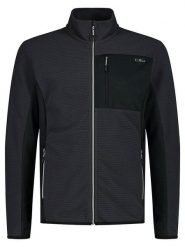 Cmp Kurtka polarowa w kolorze czarnym rozmiar: 48. Czarne kurtki męskie CMP, bez wzorów, z polaru, bez kaptura. Za 168.46 zł.