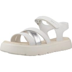 Sandały GEOX J SANDAL KODETTE GIR Biały. Białe sandały damskie Geox, z syntetyku, bez zapięcia. Za 173.99 zł.