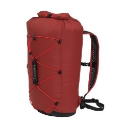 Plecak wodoszczelny z rolowanym zamknięciem Exped Cloudburst. Czerwone plecaki damskie EXPED, bez wzorów, z materiału, sportowe. Za 287.00 zł.