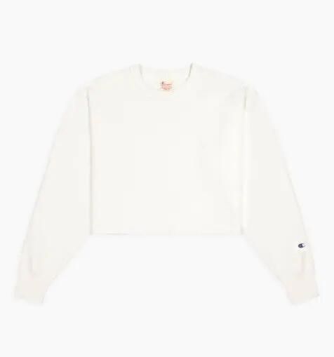 Damska bluza Champion Crewneck weatshirt 112692-WW001. Czerwone bluzy bez kaptura damskie CHAMPION, xs, bez wzorów, z bawełny, bez ramiączek, długie, bez kaptura. Za 179.00 zł.