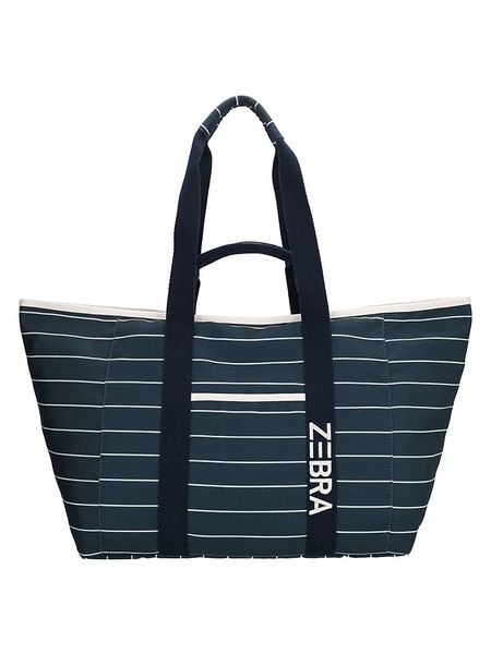 ZEBRA Torba plażowa "Elise" w kolorze granatowym - 68 x 35 x 25 cm rozmiar: onesize. Niebieskie torebki klasyczne damskie ZEBRA, bez wzorów, z materiału, bez dodatków. Za 141.85 zł.