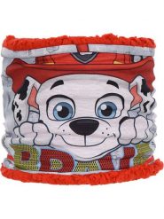 Paw Patrol Szal-koło "Psi Patrol" w kolorze czerwonym ze wzorem - 26 x 17 cm rozmiar: onesize. Czerwone szaliki dziecięce Paw Patrol, z polaru, bez ramiączek. Za 19.72 zł.