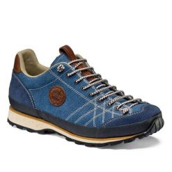 Buty trekkingowe Lomer Bio Naturale Canvas. Czarne buty trekkingowe męskie LOMER, z bawełny, bez zapięcia, trekkingowe. Za 399.99 zł.
