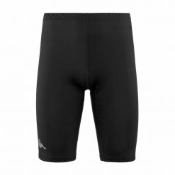 Spodenki Kappa Kombat Vurgay. Czarne szorty męskie Kappa, bez wzorów, sportowe. Za 191.00 zł.