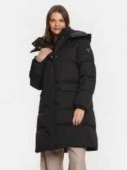 Guess Płaszcz zimowy Belkisa W4BL0B WGJR2 Czarny Regular Fit. Czarne płaszcze damskie Guess, na zimę, m, z aplikacjami, z syntetyku. Za 719.99 zł.