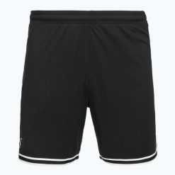 Spodenki koszykarskie męskie PUMA Hoops Team Game. Czarne szorty męskie Puma, z materiału, bez kołnierzyka. Za 119.99 zł.