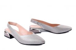 BOCCATO 049.5908 vizon saten, czółenka damskie. Żółte czółenka damskie Boccato, bez wzorów, ze skóry, bez obcasa, na obcasie. Za 369.90 zł.