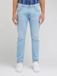 Lee Dżinsy - Slim fit - w kolorze błękitnym rozmiar: W30/L30. Niebieskie jeansy męskie Lee. Za 156.98 zł.