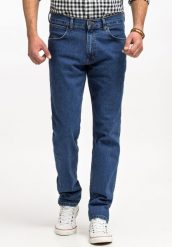 WRANGLER GREENSBORO MĘSKIE SPODNIE JEANSOWE JEANSY DŻINSY FRIDAY BLUES W15QHR47A. Jeansy męskie Wrangler. Za 229.99 zł.