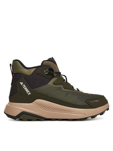 Adidas Trekkingi Terrex Anylander CLIMAWARM+ JQ9951 Khaki. Brązowe obuwie trekkingowe damskie Adidas. Za 399.99 zł.
