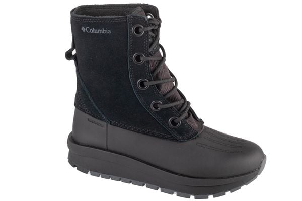 Buty zimowe damskie, Moritza Shield Omni-Heat. Czarne obuwie trekkingowe damskie Columbia, na zimę. Za 499.99 zł.