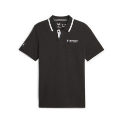 Koszulka polo męska Puma BMW MMS czarna 62122601 r M (48). Czarne koszulki polo męskie Puma, m, bez wzorów, z bawełny, bez ramiączek. Za 209.28 zł.