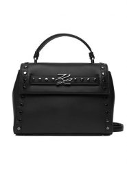 KARL LAGERFELD Torebka B1W30268 Czarny. Czarne torebki klasyczne damskie Karl Lagerfeld, bez wzorów, ze skóry, bez dodatków. Za 1,499.00 zł.