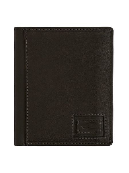 Camel Active Skórzany portfel "Dust" w kolorze czarnym - 10 x 12 x 2 cm rozmiar: onesize. Czarne portfele męskie Camel Active, bez wzorów, z materiału. Za 86.99 zł.