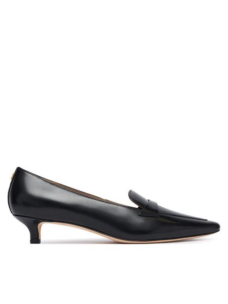 LAUREN RALPH LAUREN Czółenka Frncsa Lf Pp Pm Cto 802P16894002 Czarny. Czarne czółenka damskie Lauren Ralph Lauren, bez wzorów, ze skóry, bez obcasa. Za 859.99 zł.