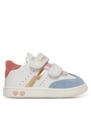 Primigi Sneakersy 7903422 Biały. Białe buty sportowe dziewczęce Primigi, bez wzorów, ze skóry, bez zapięcia. Za 159.99 zł.