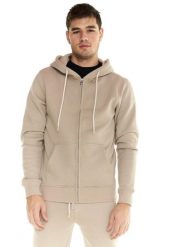 Męska bluza Leone z kapturem i zamkiem błyskawicznym Urban. Czarne bluzy z kapturem męskie LEONE 1947 APPAREL, l, z bawełny. Za 126.26 zł.