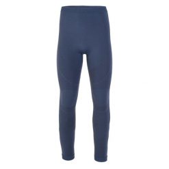 Legginsy termiczne Elbrus Acti Bottom. Niebieskie bielizna termoaktywna męska ELBRUS, l, bez wzorów, z bawełny. Za 125.86 zł.