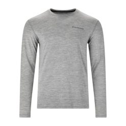 T-shirt z długim rękawem Endurance Abdon. Szare koszulki męskie z długim rękawem Endurance, bez wzorów, bez kołnierzyka. Za 147.50 zł.