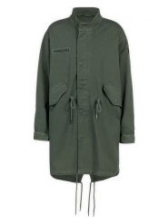 Herrlicher Parka "Iso O-FIN" w kolorze ciemnozielonym rozmiar: 3XL. Zielone parki męskie Herrlicher, xl, bez wzorów. Za 370.45 zł.