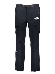 The North Face Spodnie softshellowe "Soukuu" w kolorze granatowym rozmiar: S. Niebieskie spodnie materiałowe męskie The North Face, bez wzorów, sportowe. Za 785.09 zł.