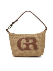 Gino Rossi Torebka RCI9755 Beżowy. Brązowe torebki klasyczne damskie Gino Rossi, bez wzorów, z materiału, bez dodatków. Za 159.99 zł.