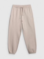 4F Spodnie dresowe joggery damskie - szare XL. Szare spodnie dresowe damskie 4f, xl, bez wzorów, z dresówki. Za 149.99 zł.