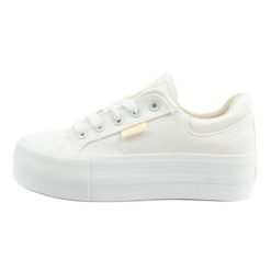 Buty sportowe Lee Cooper LCW-25-31-3450L białe. Białe buty sportowe na co dzień damskie bez wzorów, z gumy. Za 255.37 zł.