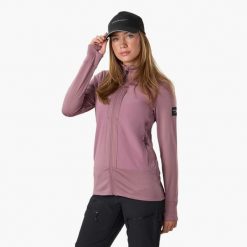 Bluza polarowa Wędrówki damska Swedemount Trondheim Wind Mid Layer Full Zip. Fioletowe bluzy bez kaptura damskie SWEDEMOUNT, z polaru. Za 249.99 zł.