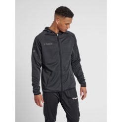 Bluza Hummel Zip hmlAUTHENTIC Pro. Brązowe bluzy z kapturem męskie HUMMEL, l. W wyprzedaży za 244.35 zł.