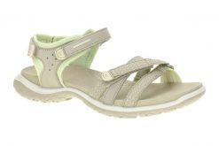 Sandały damskie Ecco Offroad Roam. Szare sandały damskie ECCO, bez wzorów, z materiału, bez obcasa. Za 428.00 zł.
