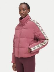 Guess Kurtka zimowa V5BL11 WGYC2 Różowy ciemny Regular Fit. Czerwone kurtki damskie Guess, na zimę, l, z aplikacjami, z syntetyku, bez kaptura. Za 694.99 zł.