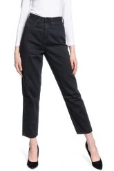 DAMSKIE SPODNIE JEANSOWE LEE STELLA TAPERED BLACK DUNS L31JNECY 112107168. Czarne spodnie materiałowe damskie Lee, bez wzorów, z jeansu. Za 199.99 zł.