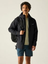 Regatta Kurtka funkcyjna "Oklarna" w kolorze czarnym rozmiar: XL. Czarne kurtki outdoor męskie Regatta, m, bez wzorów, bez kaptura. Za 238.84 zł.