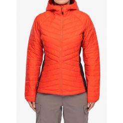 Kurtka ocieplana damska Columbia Powder Pass III Hybrid Hooded Jkt. Czerwone kurtki damskie Scarpa. Za 524.99 zł.