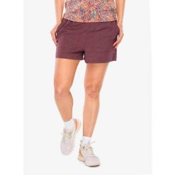 Spodenki turystyczne damskie Royal Robbins Hempline Short. Brązowe szorty damskie ROYAL ROBBINS, bez wzorów, sportowe. Za 272.99 zł.