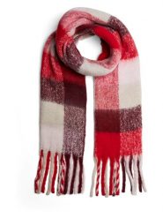 Pieces Szal w kolorze czerwonym rozmiar: onesize. Czerwone szaliki i kominy damskie Pieces, bez wzorów. Za 78.47 zł.