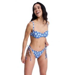 Dół bikini damski PRINTED ESSENTIALS. Czarne bikini damskie Roxy, bez wzorów. Za 129.99 zł.