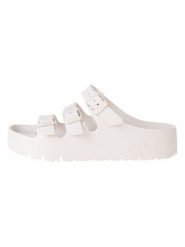 Birkenstock Klapki "Florida III Flex Platform" w kolorze białym rozmiar: 36. Białe klapki damskie Birkenstock, bez wzorów, bez obcasa. Za 199.95 zł.
