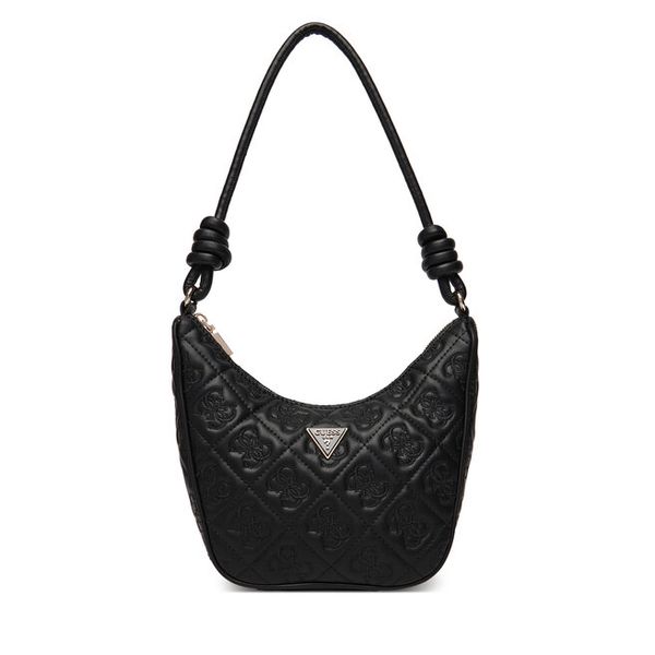 Torebka Guess. Czarne torebki klasyczne damskie Guess, z aplikacjami, bez dodatków. Za 359.99 zł.