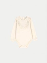 Coccodrillo Body dziecięce ZC4112102EBG Écru. Body niemowlęce COCCODRILLO, bez wzorów, z bawełny, bez ramiączek. Za 39.90 zł.