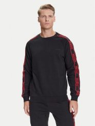 HUGO Bluza Liam 50540909 Czarny Regular Fit. Czarne bluzy bez kaptura męskie Hugo, m, z bawełny. Za 289.99 zł.