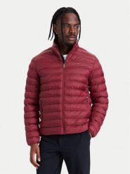 Tommy Hilfiger Kurtka przejściowa MW0MW37634 Bordowy Regular Fit. Czerwone kurtki męskie Tommy Hilfiger, l, bez wzorów, z syntetyku, bez kaptura. Za 849.99 zł.