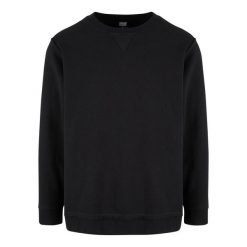 Sweter Męski Crew Open Edge Oversized Jumper. Czarne swetry męskie Urban Classics, m, bez wzorów, bez kołnierzyka. Za 139.99 zł.