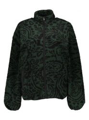 ONLY & SONS Kurtka polarowa w kolorze ciemnozielono-czarnym rozmiar: XL. Zielone kurtki męskie Only & Sons, xl, bez wzorów, z polaru, bez kaptura. Za 65.85 zł.
