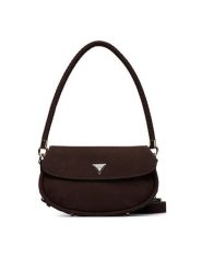 Guess Torebka Danya HWSG99 18190 Brązowy ciemny. Brązowe torebki klasyczne damskie Guess, z aplikacjami, ze skóry, bez dodatków. Za 589.99 zł.