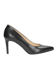 Wojas Skórzane czółenka w kolorze czarnym rozmiar: 36. Czarne czółenka damskie Wojas, bez wzorów, ze skóry, bez obcasa, na szpilce. Za 317.95 zł.