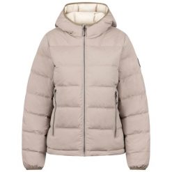Trespass Rollins - Damska kurtka casual Sand. Brązowe kurtki damskie Trespass, na jesień, bez wzorów, z materiału, bez kaptura. Za 399.99 zł.
